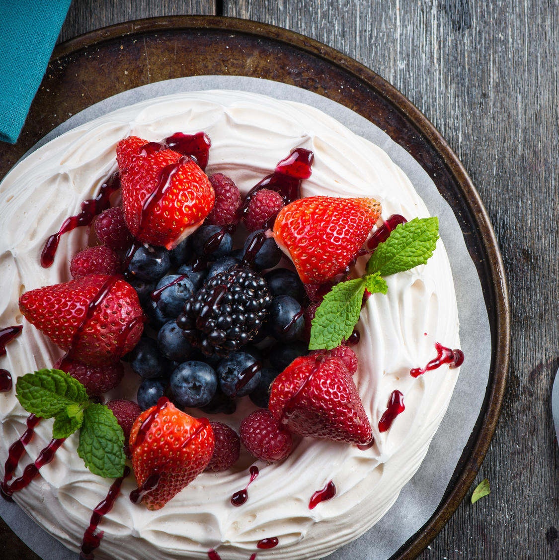 Tropisk Pavlova Bilde