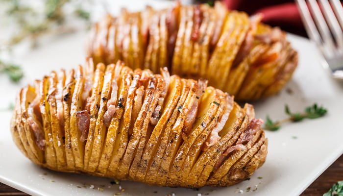 Hasselbackpoteter