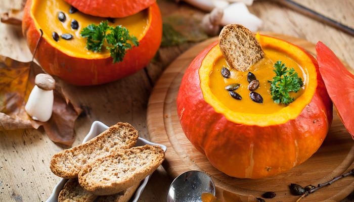 Halloween suppe