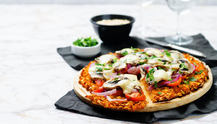 Søtpotetpizza